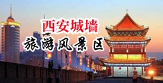 淫乱日b视频中国陕西-西安城墙旅游风景区